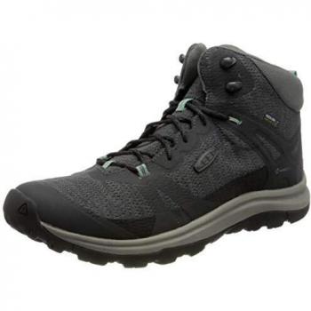 KEEN Women's Terradora II MID WP Trekking Shoes, Magnet/Ocean Wave, 3.5 UK