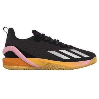 Adidas Adizero Cybersonic Zapatilla de tenis y pádel para hombres - Negro, Naranja, EU 44 2/3