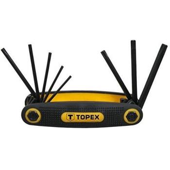 Topex 35D959 Llaves torx, juego de 8 piezas