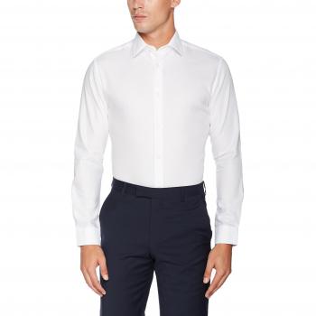 SELECTED HOMME Shdonepen-Rick Shirt Ls Sts, Camisa para Hombre, Blanco