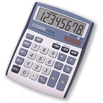 Citizen CDC-80 - Calculadora, color plata