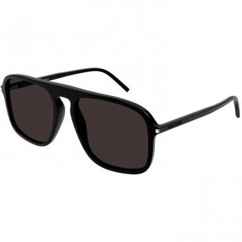 Saint Laurent Black Unisex Sunglasses ONE SIZE