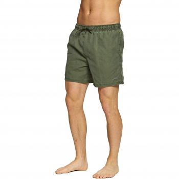 Zoggs Men's Mosman Washed Swim Shorts, Khaki, UK Medium/Waist 34 Inch