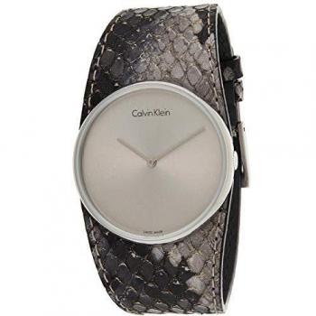 Reloj de Mujer Calvin Klein Analógico con Correa de Cuero Modelo K5V231Q4