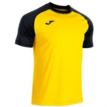 Camiseta manga corta hombre Teamwork Joma amarillo negro