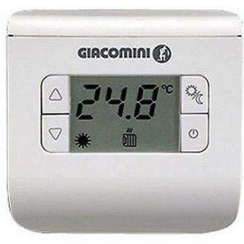 Termostato Electrónico de Habitación Giacomini K494AY001 Blanco con Sensor Externo