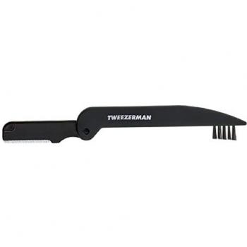 Tweezerman Depiladora de Precisión Plegable, Color Negro, Pack de 1 Unidad