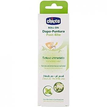 Chicco - Barra de alivio post picaduras mosquito para bebés, sin amoniaco ni alcohol, formula natural