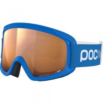 POC Pocito Opsin Unisex Ski Goggles - Fluorescent Blue/Partly Sunny Light Orange (CAT2)
