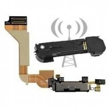 Conector Negro de Carga +Antena Wifi+Buzzer Iphone4