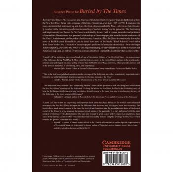 Buried by the Times: The Holocaust and America's Most Important Newspaper (Hardcover Edition)