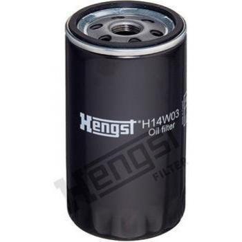 Filtro de aceite HENGST FILTER H14W03, compatible con múltiples vehículos, alta eficiencia en filtración, diseño duradero, fácil instalación