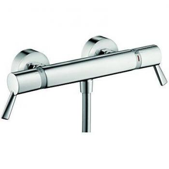 Hansgrohe 13117000 Ecostat Comfort Care Termostato de Ducha Visto con manecilla extralarga, Cromo