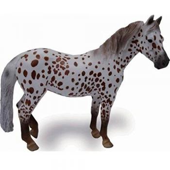 CollectA 88750 - British Spotted Pony Mare Chestnut Leopard Horse