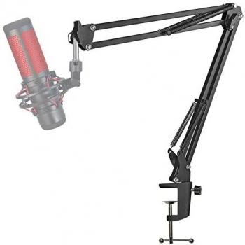 Soporte de Micrófono Ajustable HyperX Quadcast - Soporte de Micrófono Profesional para Micrófono de Condensador HyperX QuadCast S por YOUSHARES