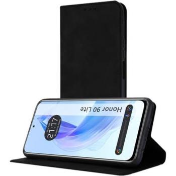 Funda Libro de Polipiel con Tarjetero para Huawei Honor 90 Lite 5G Color Negra - Elegante y Resistente