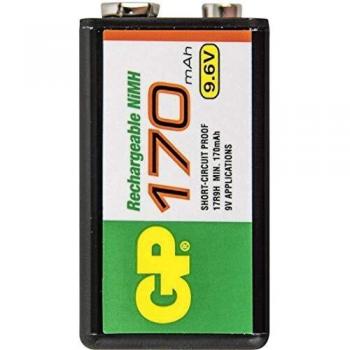 Ni-MH backup battery 9.6 V 170 mAh