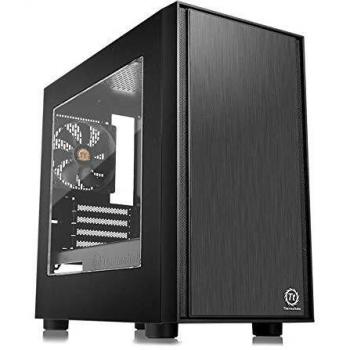 Thermaltake Versa H17 Window Micro ATX Mini Tower Chassis (Black)