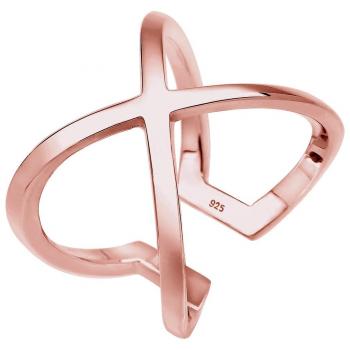 Anillo Cruz Básico de Blogger en Plata Esterlina 925 para Mujer
