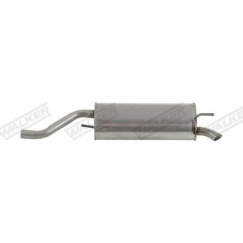Silenciador Walker 023670 - Silenciador trasero, compatible con vehículos específicos, fabricado en acero inoxidable, diseño de flujo libre para un mejor rendimiento del motor, fácil instalación y ajuste preciso