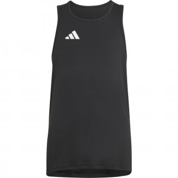 Camiseta tirantes adidas para niño y niña color negro, talla 164