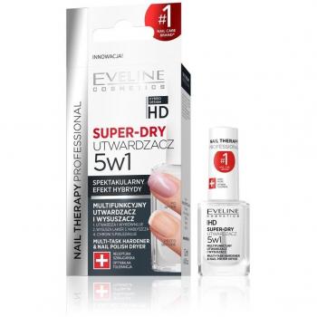 Eveline Tratamiento de Uñas 5 en 1 Secado Rápido y Endurecedor 12 ml