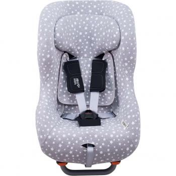 Funda de Algodón Elástico Jyoko para Silla de Coche Britax Romer Max Way Plus - Modelo White Star