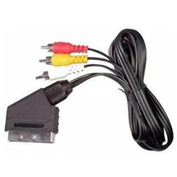 Cable de Audio/Video RCA a SCART 1.5m