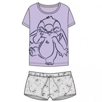 Pijama Stitch Morado Talla M