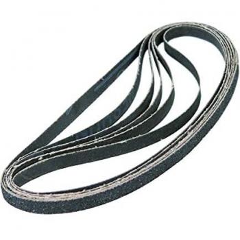 Juego bandas de lijado 13mm 8 piezas G40, G80, G120