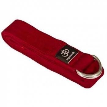 Yogagurt con Broche de Metal, 3 m, Burdeos