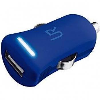 Trust Urban - Cargador USB universal de coche para smartphone, azul