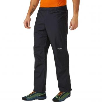 Rab Downpour Eco FZ Waterproof Trousers for Tall Men