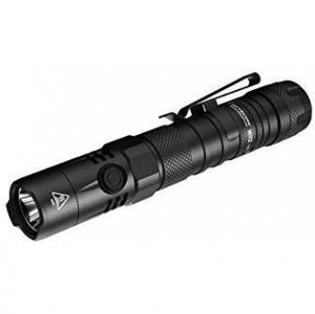 Nitecore MH12 V2 Rechargeable Flashlight, CREE XP-L2 V6 LED, USB-C, 5000mAh Battery, 21700, White Light, 1200 Lumens, Black