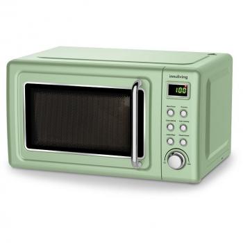 Horno Microondas Vintage 20L 700W con Grill 800W Verde INN-861G
