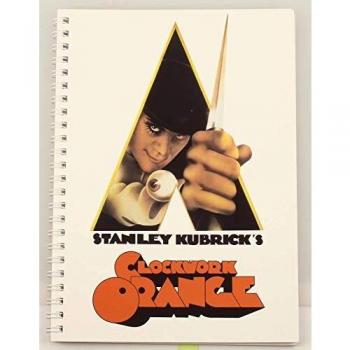 LIBRETA ESPIRAL POSTER LA NARANJA MECANICA