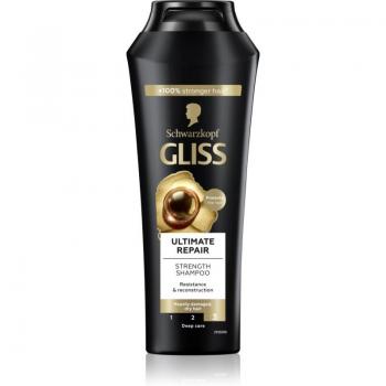 Gliss Kur Ultimate Oil Elixir Shampoo 8.45 fl oz - Champú revitalizador para cabello seco y dañado, formato de 250 ml, enriquecido con aceites nutritivos para una reparación profunda y suavidad extrema