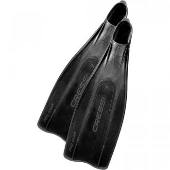 Aletas Unisex Cressi Pro Star en Negro, Talla 43-44