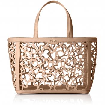 Tous Kaos Shock Mediano, Bolso de Mano para Mujer, Rosa