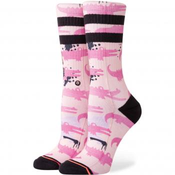 Stance Calcetines Mujer Alligator Pie Rosado