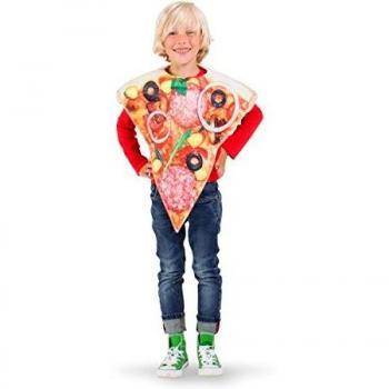Folat B.V.- Disfraz de pizza infantil, Multicolor, talla única