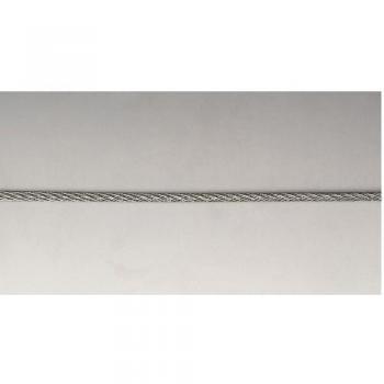 Cable de Acero Galvanizado, 3mm de Diámetro, Longitud 15 Metros