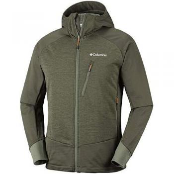 Columbia Men Softshell Jacket Steel Cliff Hooded, Größe:XL, Farbe:Peatmoss Heather/Peatmoss