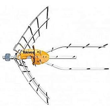 Televes Ellipse UHF C21 - 48 - Antena, con alimentador