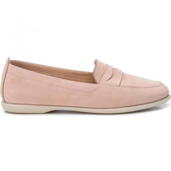 Carmela Mocasines de Mujer Piel Nobuk 6715005 Nude - Estilo Elegante