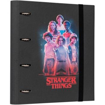 Carpeta Stranger Things 4 Anillas Polipropileno Erik Editores