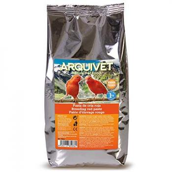 Pasta de Cría Roja Neutra - 1 Kg | Alimento Nutricional Óptimo para Pájaros