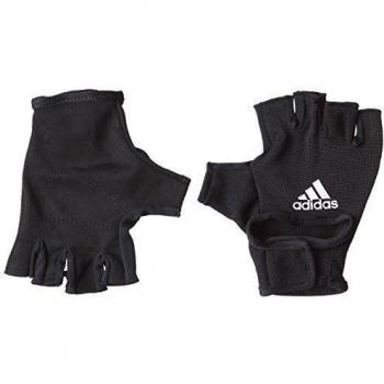 adidas Versatile Glove - Guantes unisex, color negro / plata, talla U
