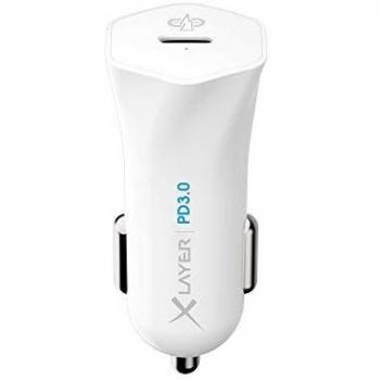 Cargador USB Automotriz 5-12 V 3 A Blanco