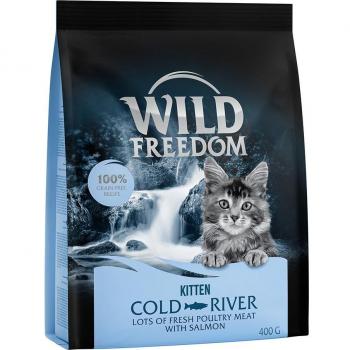 Wild Freedom Kitten Cold River con salmón - 400 g